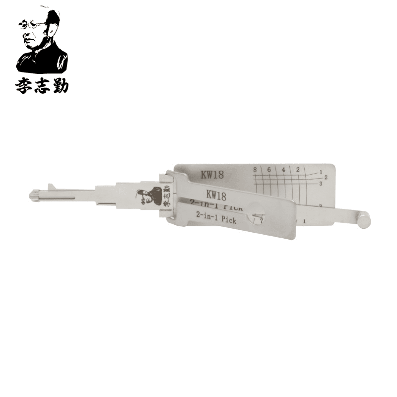Mr. Li's Original Lishi KW18 2-in-1 Pick & Decoder for Kawasaki