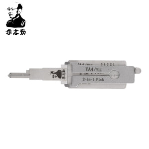 Mr. Li's Original Lishi YA4/Y11 2-in-1 Pick & Decoder for Cabinet, Drawers, Utilities, Canopy