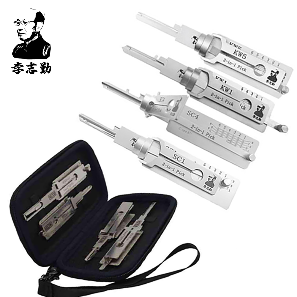 Authentic Lishi Tools Value Pack (12 Tools + Magnetic Storage Case