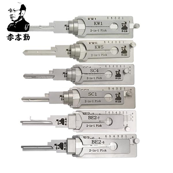 Liis 6本セット Classic Lishi 32 Pieces Full Set - 100% Original Lishi Pick Set