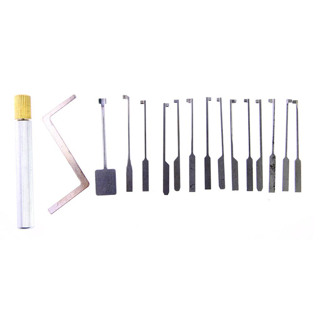 Super Dimple Lock Bump Kit Lock Pick Tools Kaba Lock Quick Opener Tools Kit 14 Piece Pack - View #12