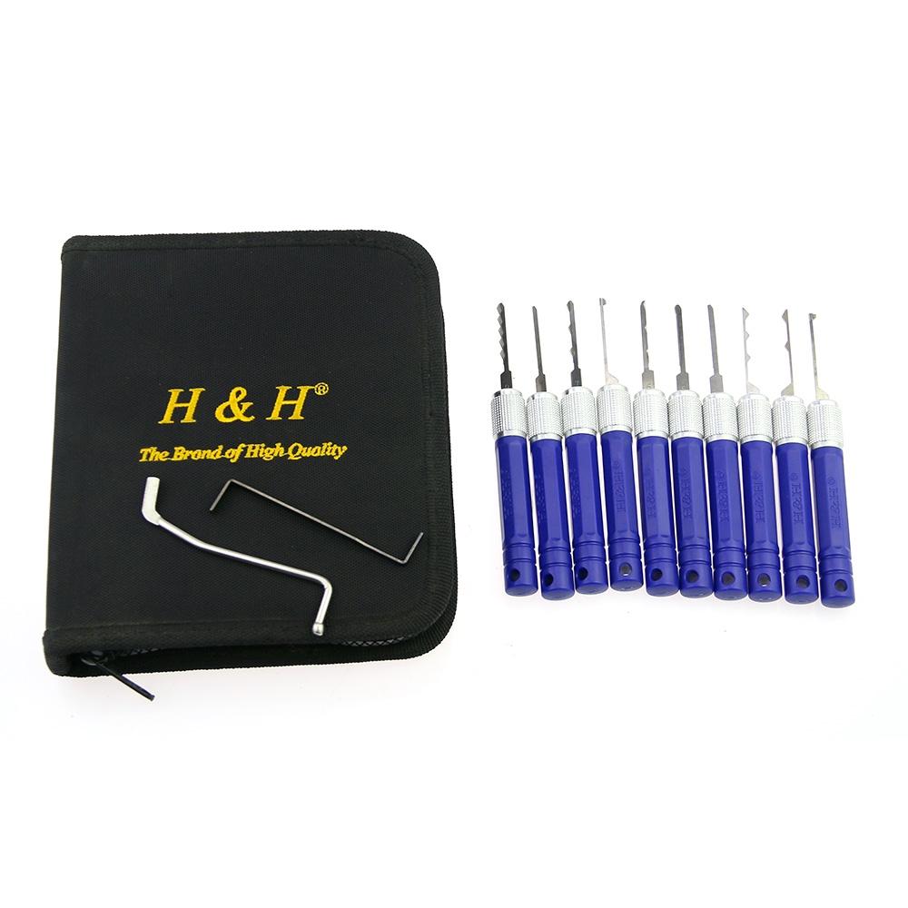 H&H 10 Dimple Lock Pick Set – Lockpickable