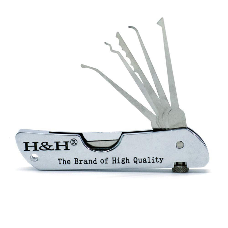 H&H Folding Lock Pick Set Multi-Tool Pocket Locksmith Jackknife Sale price $24 95 $24.95 Save $30.05