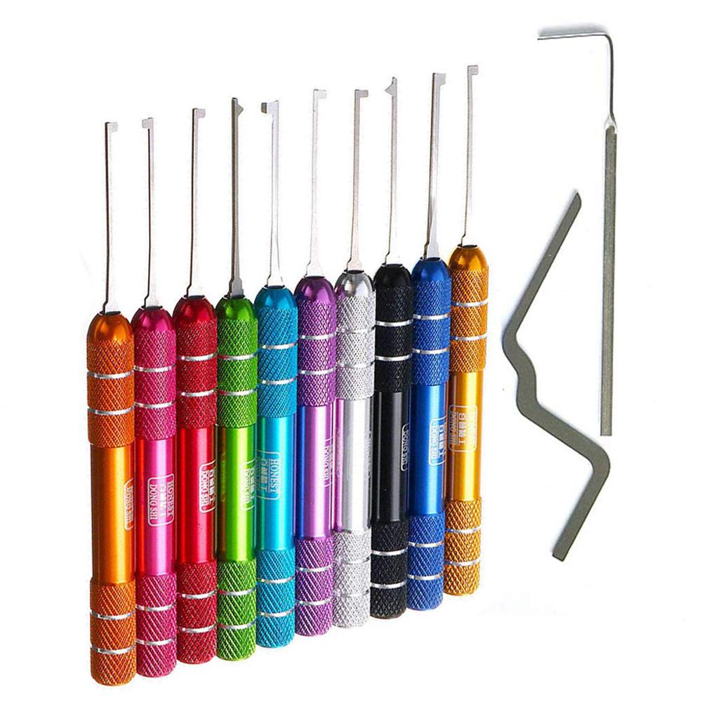 Dimple Key Lock Pick HONEST 10 Piece Dimple Lock Pick Set – Lockpickable