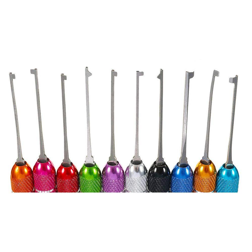 HONEST 10 Piece Dimple Lock Pick Set – Lockpickable