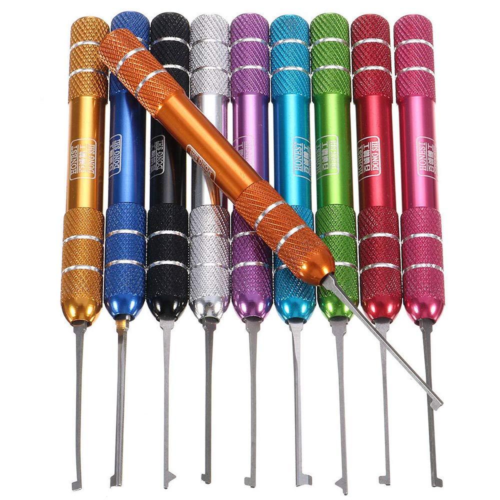 HONEST 10 Piece Dimple Lock Pick Set – Lockpickable