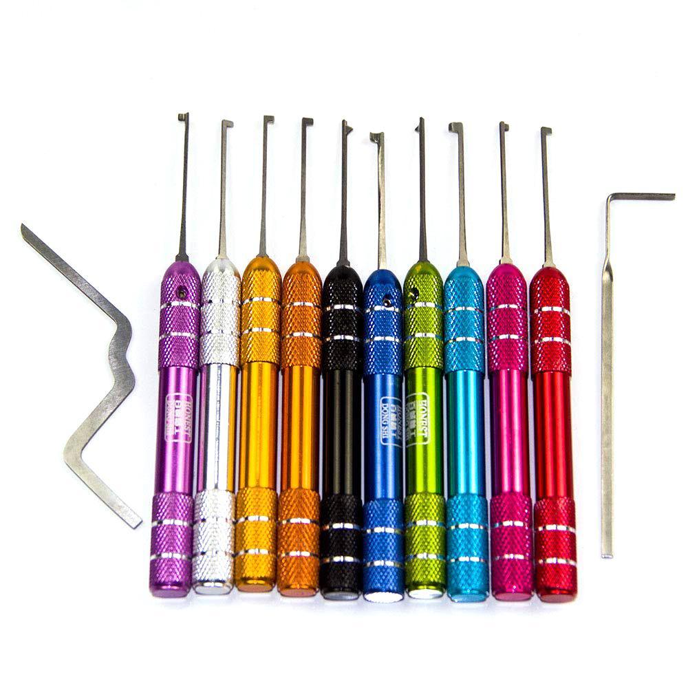 HONEST 10 Piece Dimple Lock Pick Set – Lockpickable