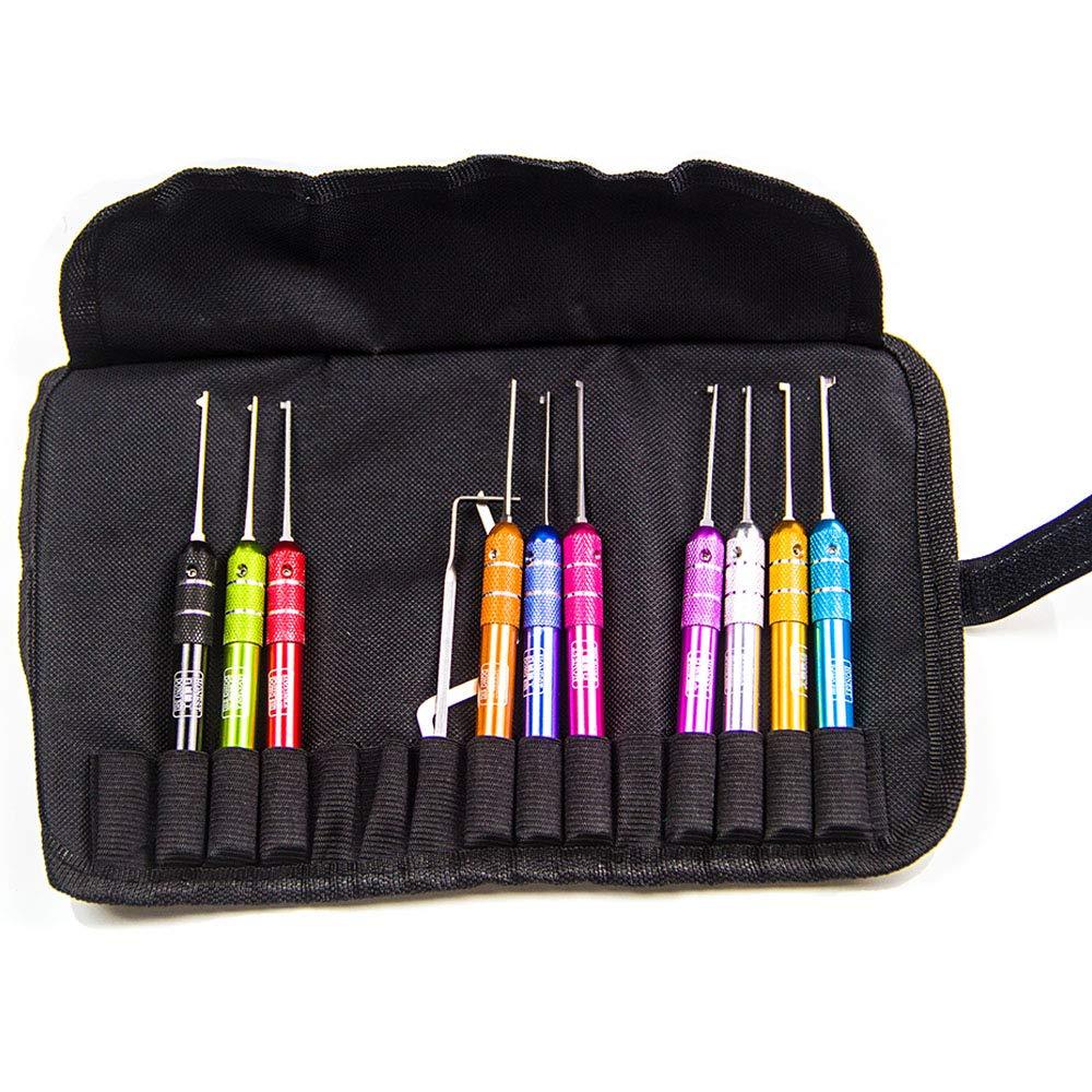 HONEST 10 Piece Dimple Lock Pick Set – Lockpickable