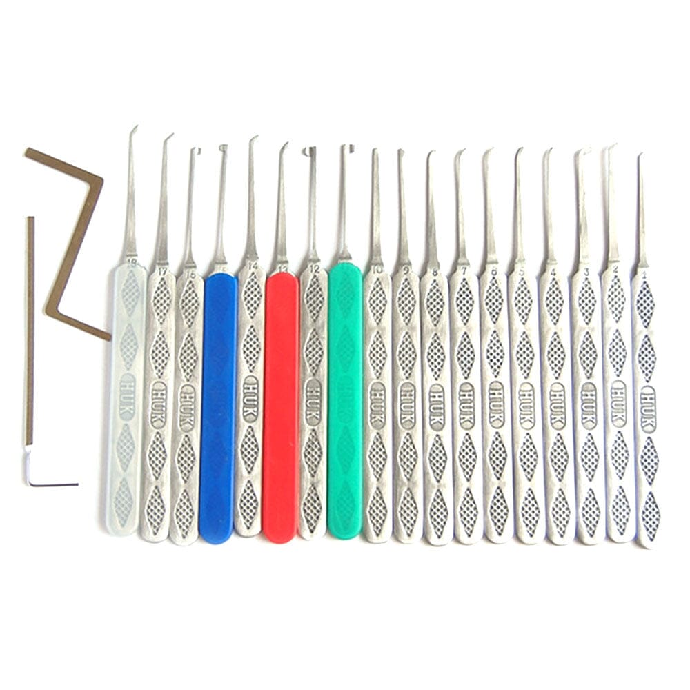 HUK 7 Pin Tubular Lock Pick (7.0mm & 7.5mm & 7.8mm) – Lockpickable