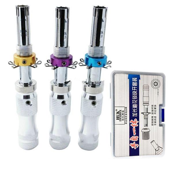 Huk Pin Rig HUK 7 Pin Tubular Lock Pick (7.0mm & 7.5mm & 7.8mm) – Lockpickable