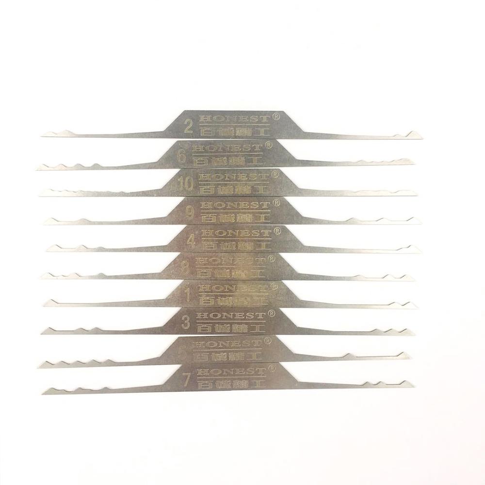 Superb 10 Piece Wave Lock Rake Set – Lockpickable