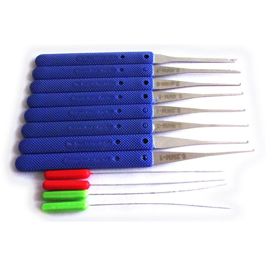 Lab Extractor Broken Key Set KLOM 12 Pieces Broken Key Extractor Set – Lockpickable