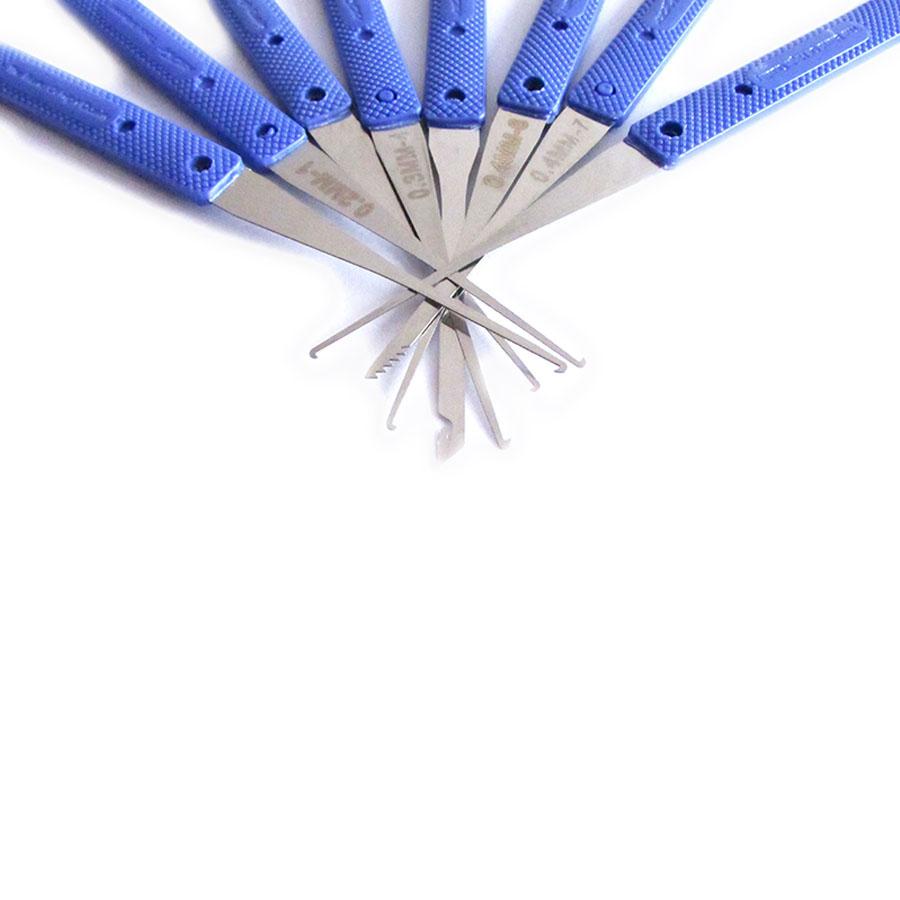 Lab Extractor Broken Key Set KLOM 12 Pieces Broken Key Extractor Set – Lockpickable