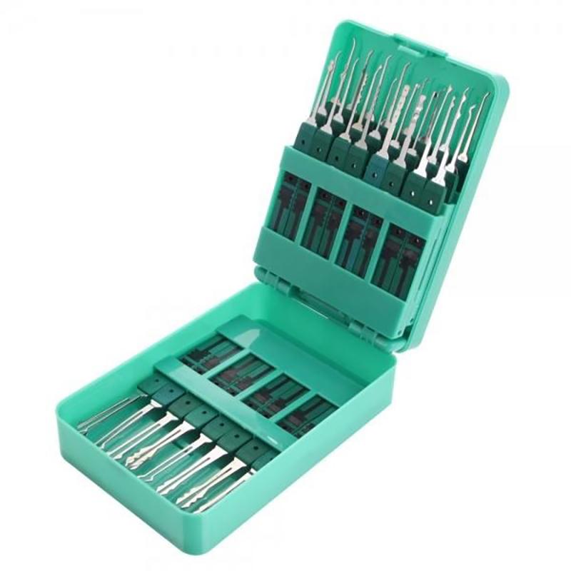 KLOM 32 Pieces Lock Pick Set (Plastic Case) – Lockpickable
