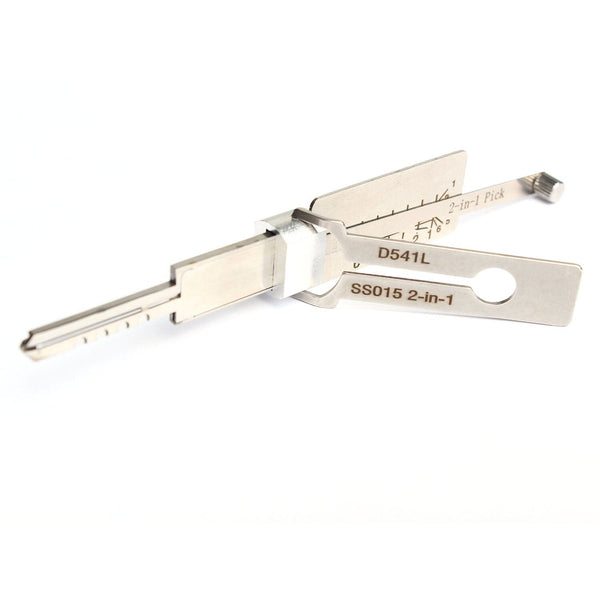 Lishi Style D541L 2-in-1 Decoder and Pick for Taiwanese Anzhu (aka