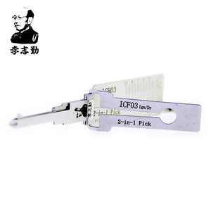 Mr. Li's Original Lishi ICF03 2in1 Decoder and Pick for Ford