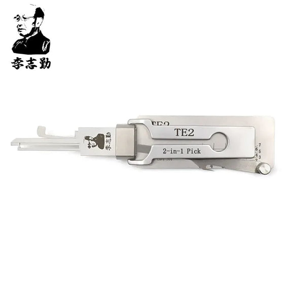 Mr. Li's Original Lishi TE2 2-in-1 Pick & Decoder for Gainsborough / TESA Locks