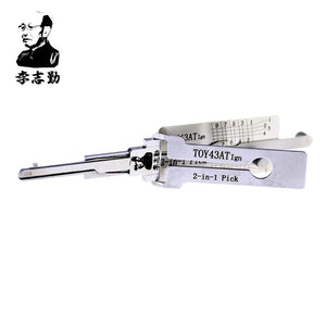 Mr. Li's Original Lishi TOY43AT (Ignition) 2in1 Decoder and Pick for Toyota