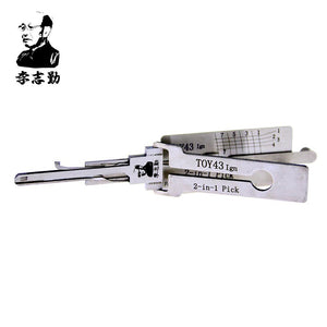Mr. Li's Original Lishi TOY43 (Ignition) 2in1 Decoder and Pick for Toyota