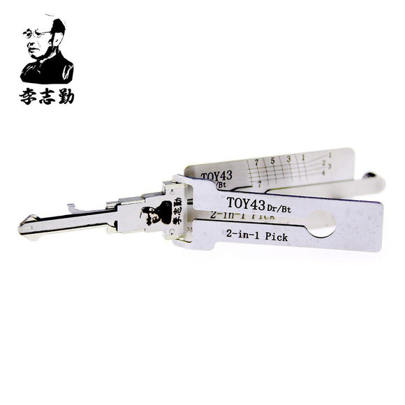 Mr. Li's Original Lishi TOY43 2in1 Decoder and Pick for Toyota
