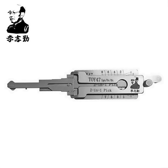 Mr. Li's Original Lishi TOY47 2in1 Decoder and Pick for TOYOTA