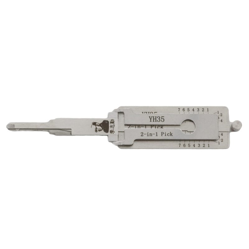 Mr. Li's Original Lishi YH35 2-in-1 Decoder and Pick for Yamaha