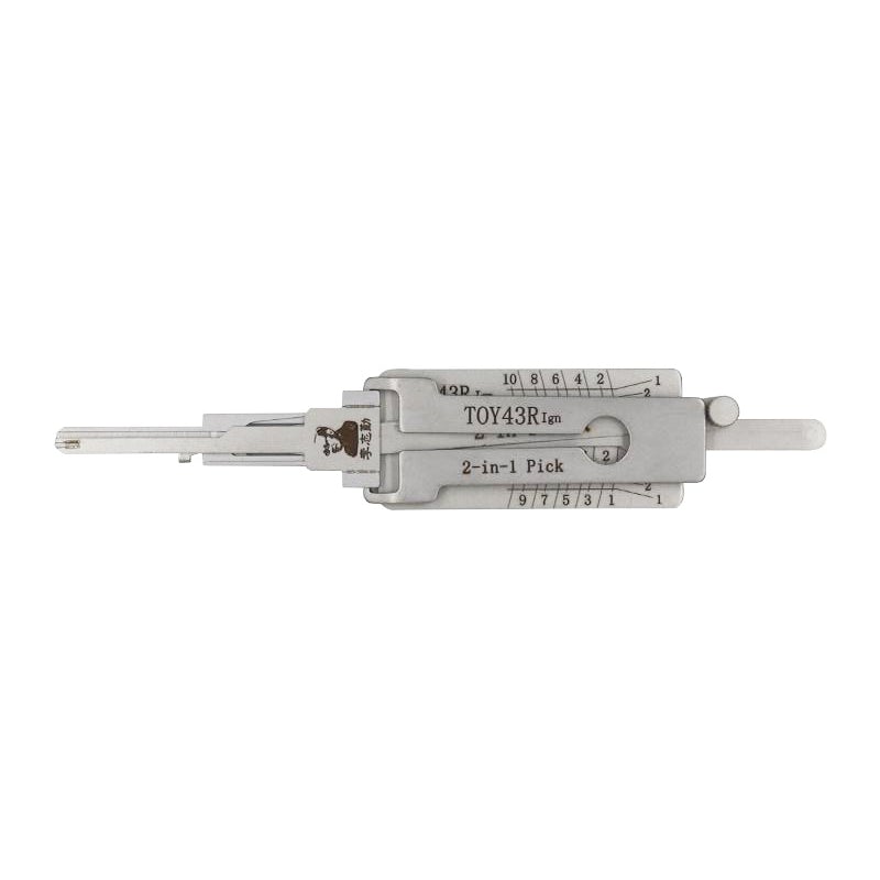 Mr. Li's Original Lishi TOY43R (Ignition) 2in1 Decoder and Pick