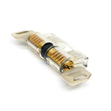 Clear 5 Pin Double-Sided Euro Cylinder Practice Lock