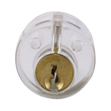 Clear 5 Pin Rim Cylinder Practice Lock