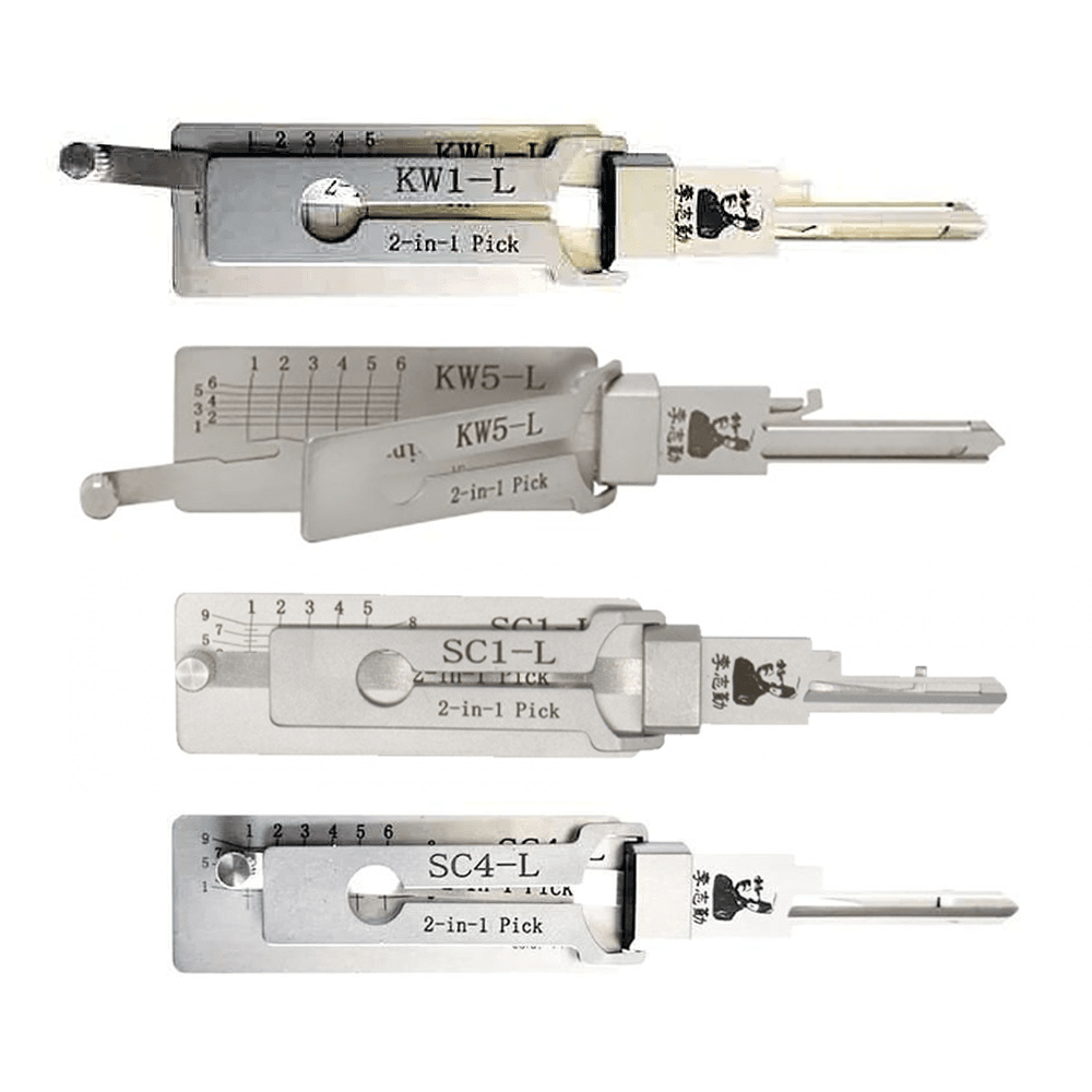 Original Lishi Residential Set for Kwikset & Schlage Conventional