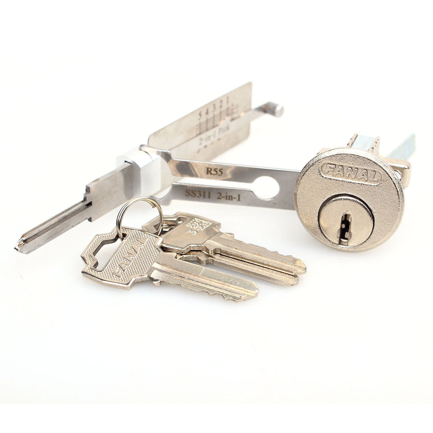 Lishi Style R55 2-in-1 Decoder and Pick for Fanal Locks – Lockpickable